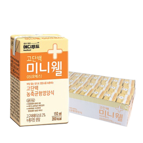 메디푸드 고단백 미니웰 고구마맛 24팩+마술패치2매 33,600원