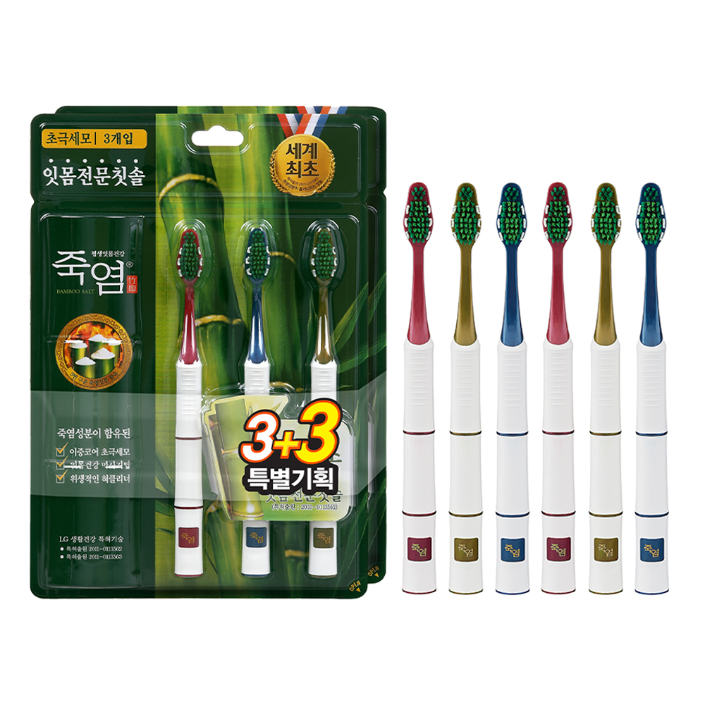 죽염 잇몸전문 초극세사모 칫솔 12,400원