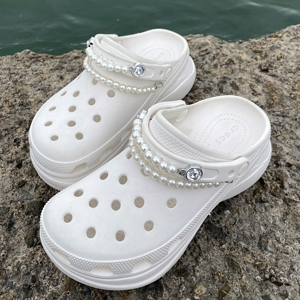 참파츠 신발악세사리 진주참2p+진주줄2p 13,900원