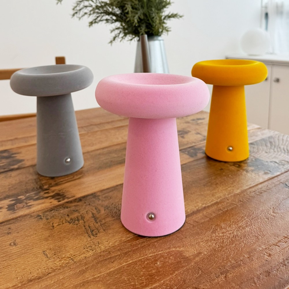 장수램프 LED 벨벳 도넛 스탠드 거실 침대 조명 무드등 100,350원