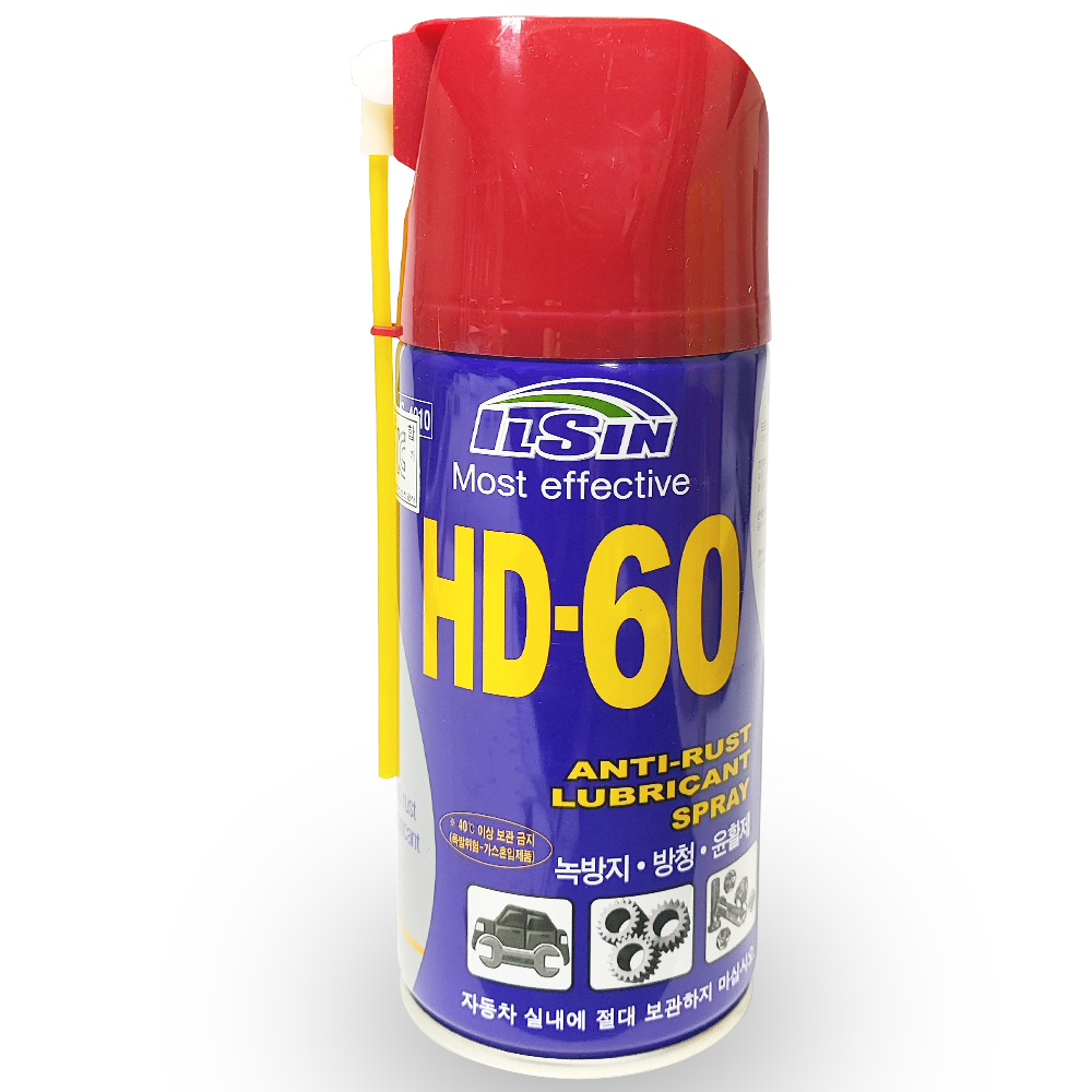 일신 HD60 방청 윤활제 360ml 녹제거 소음제거 에이치디60 생활방청제 12,200원