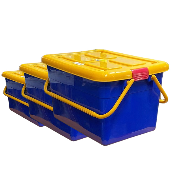 하이리빙 국산 피크닉 바구니 배달통 오토바이 다용도 리빙 나드리 업소용 플라스틱가방 16,000원