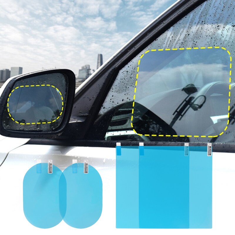 레인필름 4P풀세트 사각 방수 사이드미러 습기제거 특수 발수 코팅 SUV 대형, 1세트 7,280원