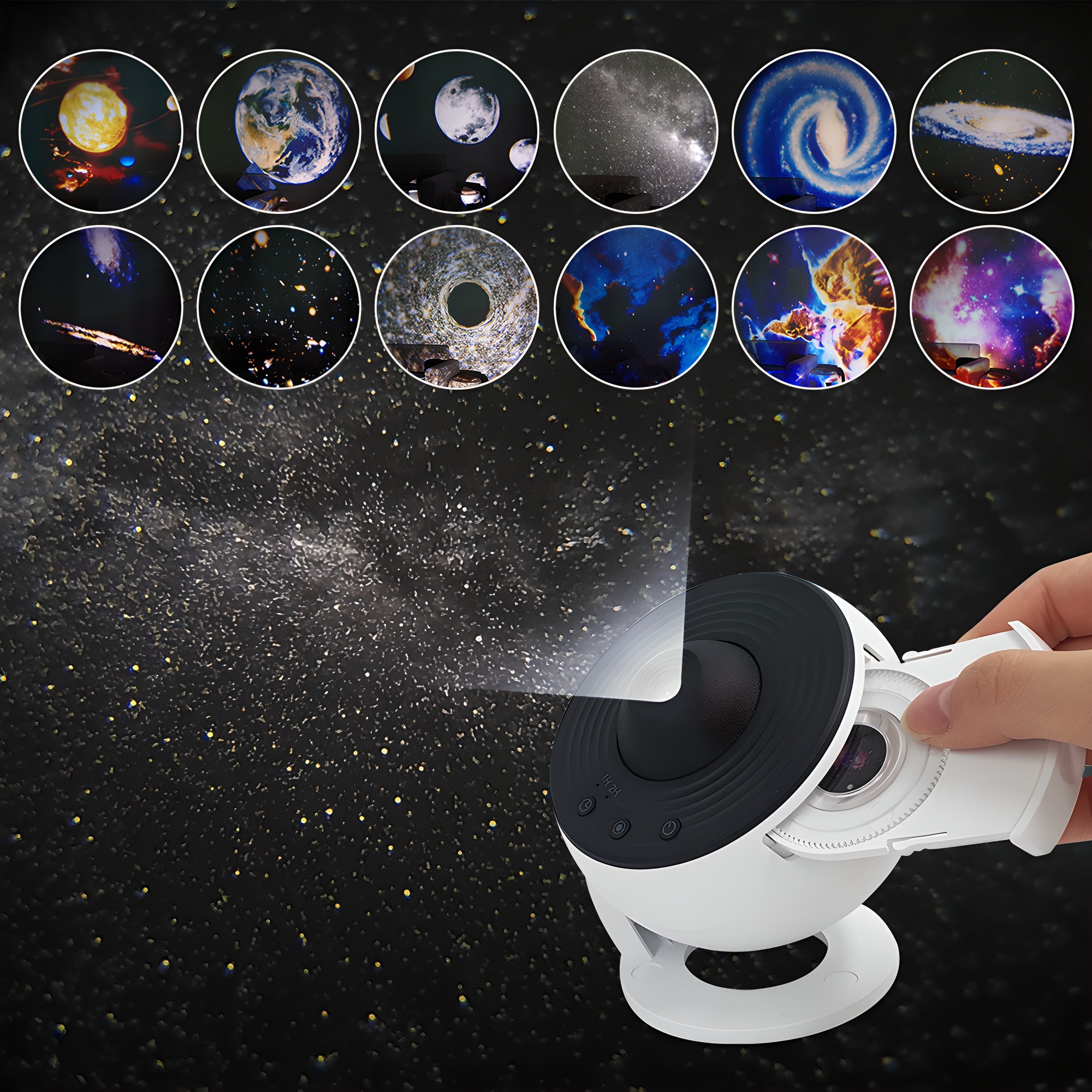 레나에너지 갤럭시 빔 프로젝터 LED 오로라 필름 조명 무드등 31,050원