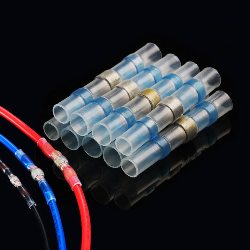sleeve 열수축 납땜 와이어 터미널 방수 슬리브 전선 커넥터 전선연결 블루 4.5mm 1세트(10개) 4,500원