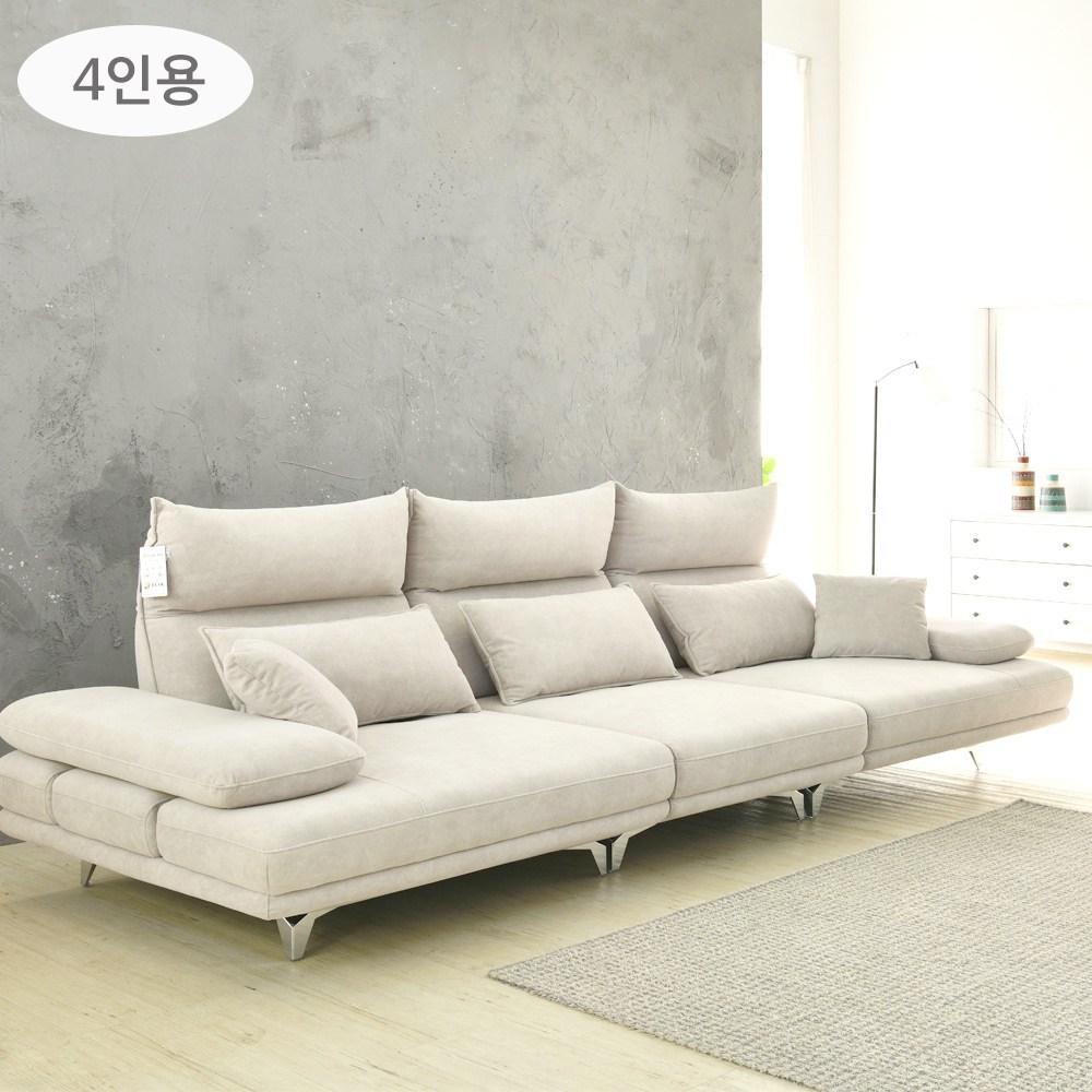 [구매고객전원 소파쿠션증정] new 무빙 스윙소파 3.5인 4인 6인 8인 편안한 기능성 신소재 조야(zoya) 패브릭 모듈형 코너형소파 649,000원