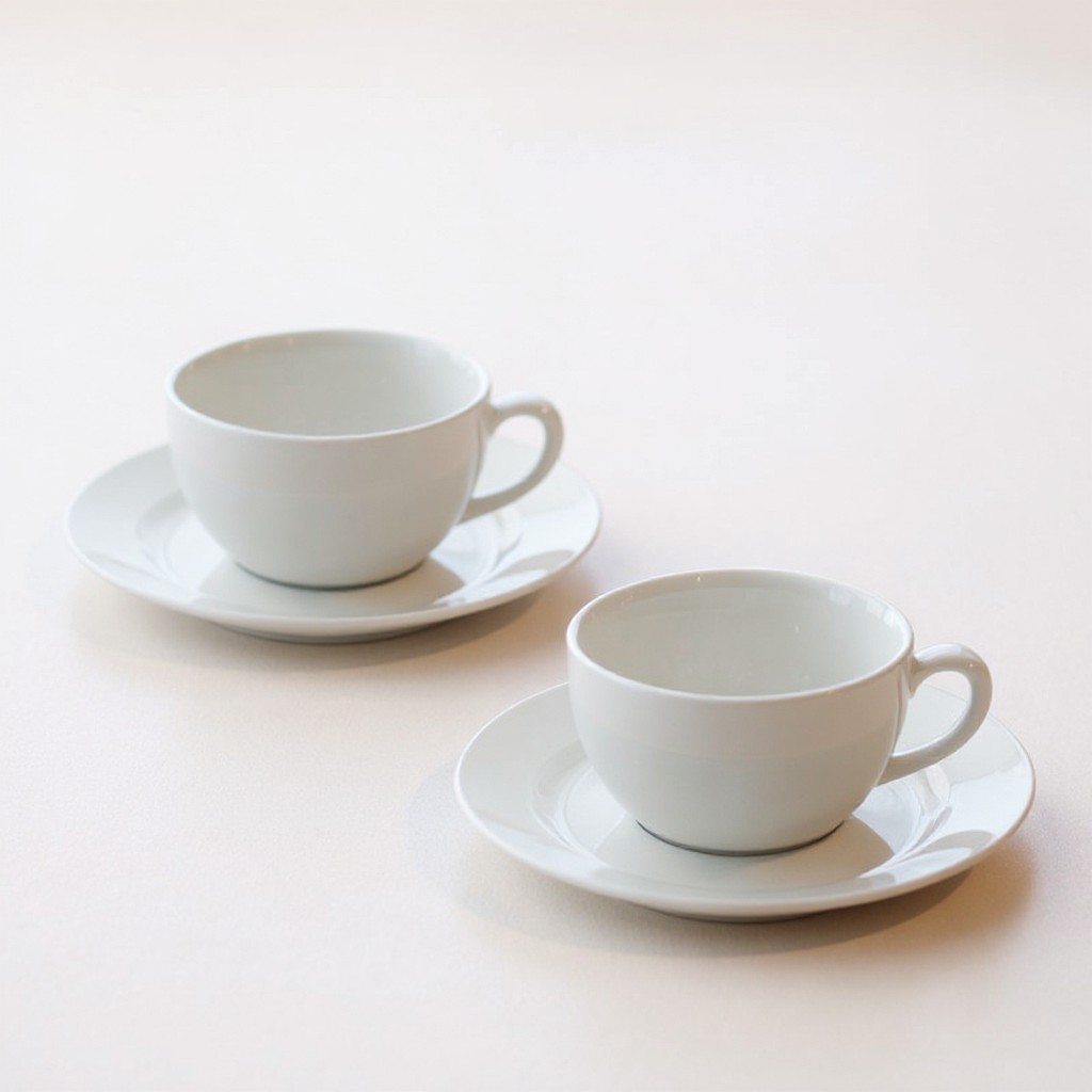 라크(RAK) 포셀린 호텔웨어 커피잔 2인조 세트 150ml, 2세트, 화이트 24,900원