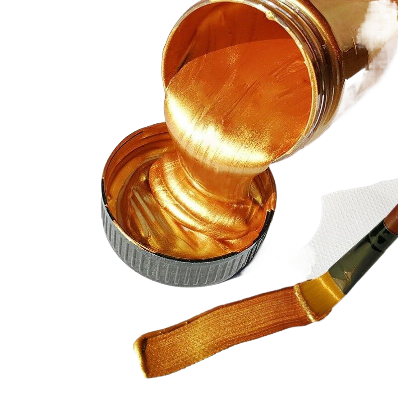 HAENGBUK 세트 골드 펄 페인트 아크릴 물감 셀프 인테리어 금색 대용량 11,300원