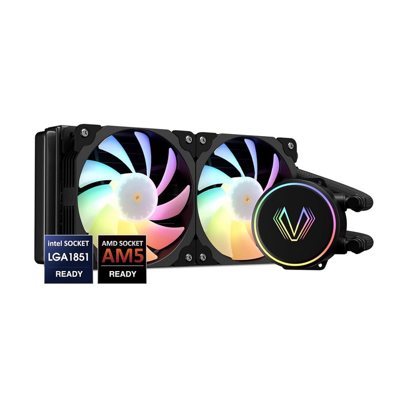 Vetroo V240 화이트 액체 CPU 쿨러 240mm 주소 지정 RGB 펌프 PWM 팬 250W TDP 일체형 수냉 컨트롤러 허브 포함 인텔 LGA 1851170012001 129,770원