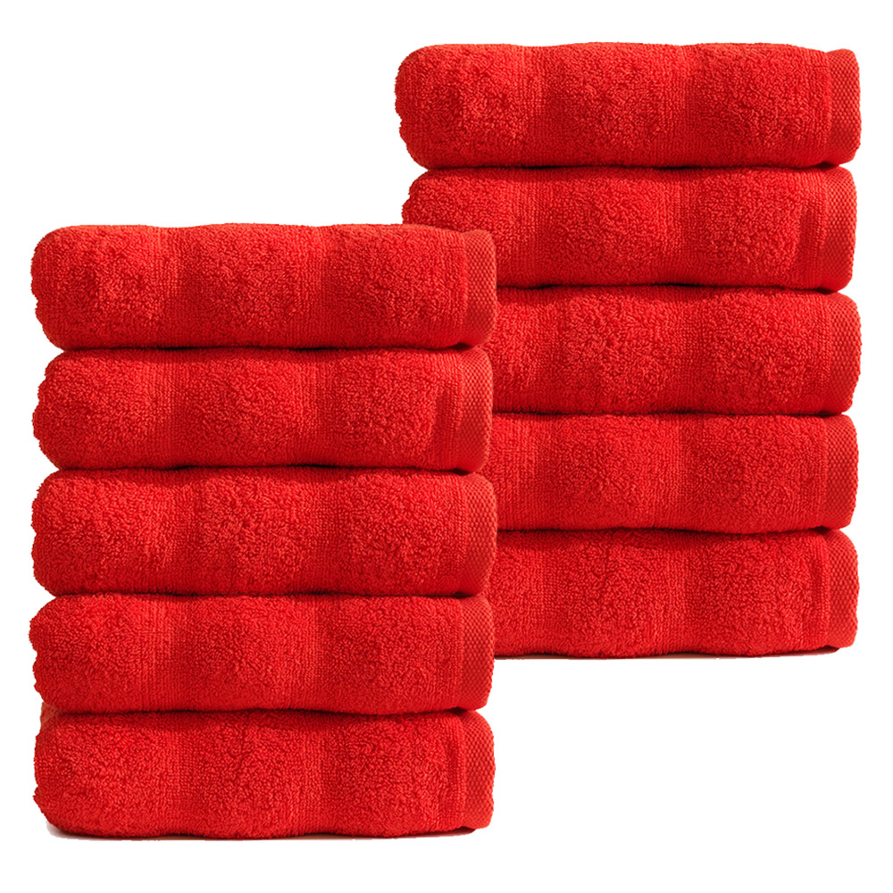 클라우망 포그니 타올 180g 40수 코마사, 까멜리아레드, 10개 41,900원