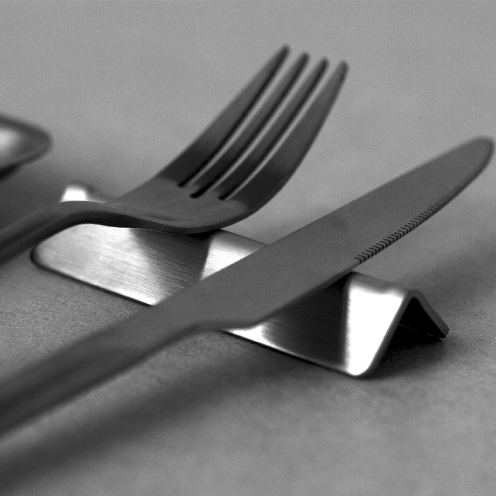 304 스텐 수저 받침대, 실버, 4개 9,650원