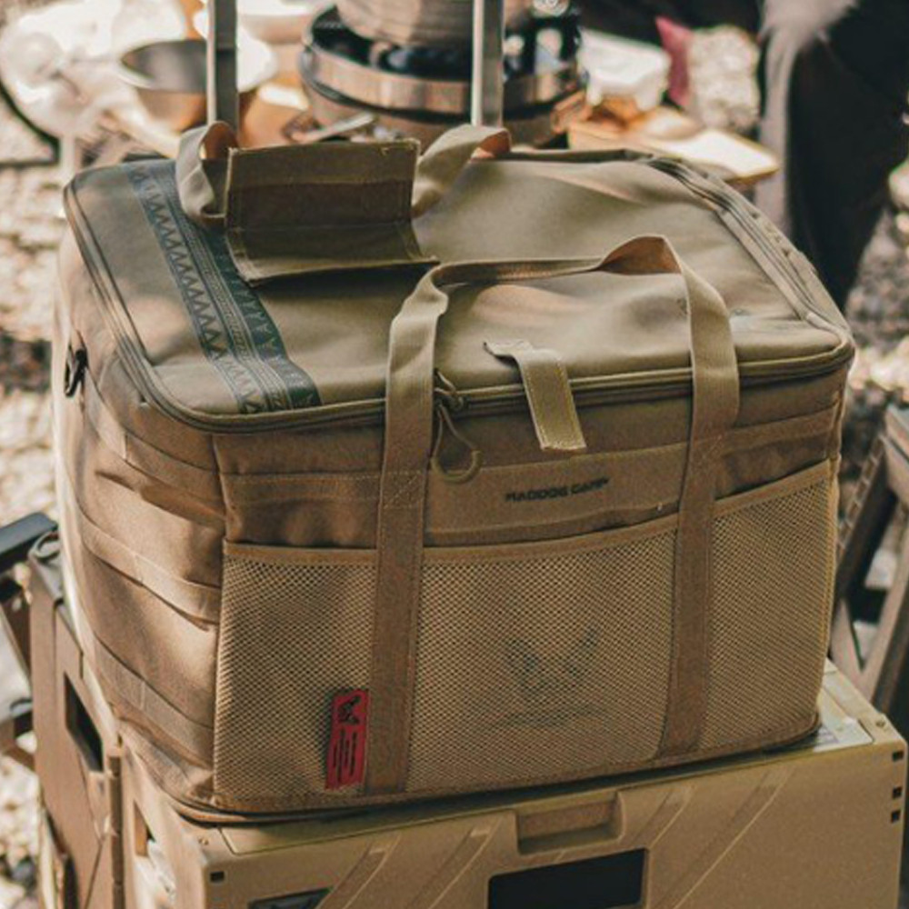 캠핑 쿨러백 보냉백 휴대용 차량용 보온 가방 대용량 아이스박스 35L, 탄 베이지 26,000원