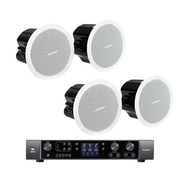 BOSE FS4C 30평형 매장 스피커 beyond1AP 인티앰프 세트 음향패키지 카페 업소용 [ [당일출고], 화이트 2,680,000원