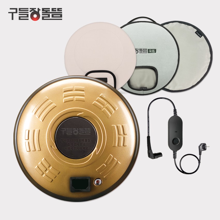[생명사랑/부모님선물]] 구들장 돌뜸 골드 (복대미포함) + 쇼핑백 온열찜질기 복부찔질, gold 125,000원