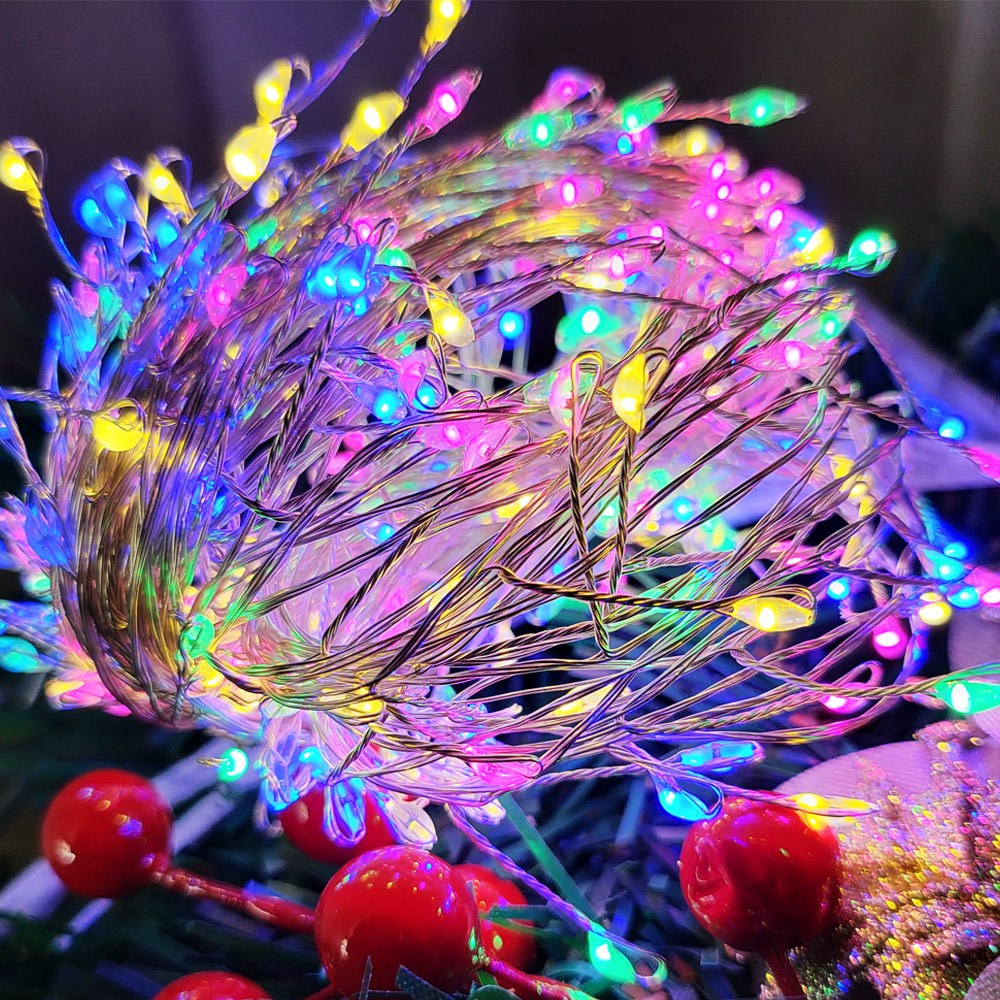 아리조명 LED 미리내 와이어 지네 전구 크리스마스 장식 줄 조명 6M 15M 14,310원