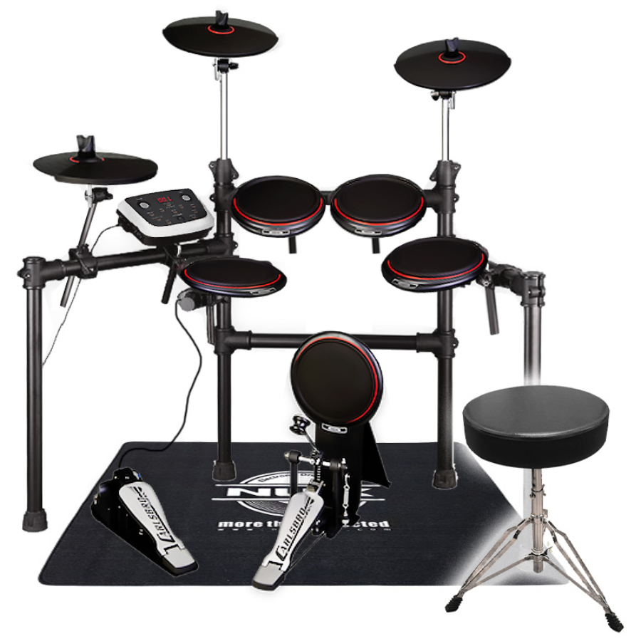 칼스브로 전자드럼세트 CSD110 의자,드럼매트 포함, 현재가 759,000원