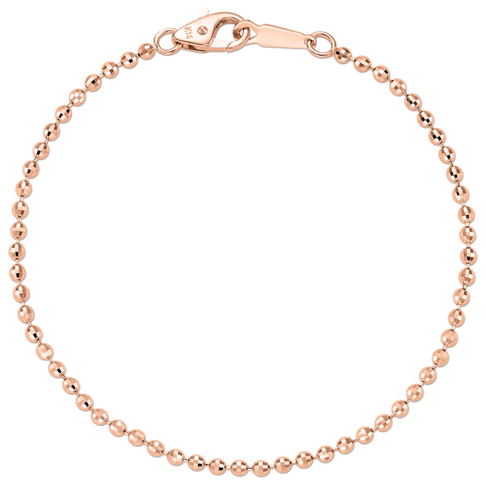 펠리체골드 18K 반짝 미러볼 팔찌 2.0mm(+쇼핑백증정) 선물추천 부모님선물 데일리 레이어드 심플 체인 한줄 볼체인 기념일 874,300원