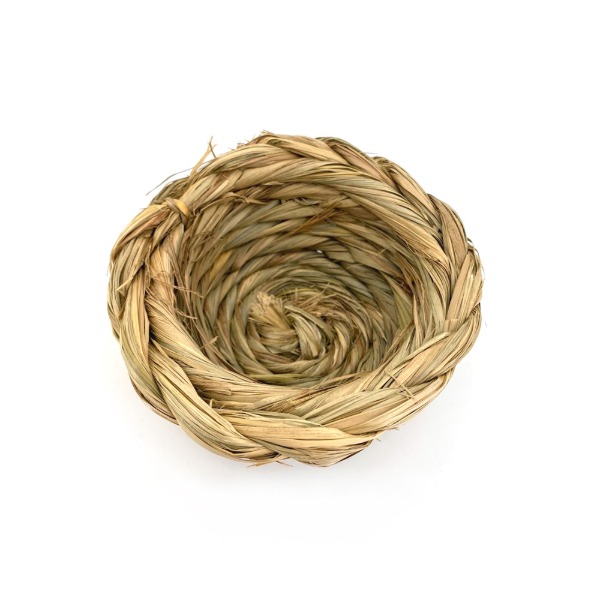 카나리아 번식 접시 둥지 쉼터 침대 천연재료, 1개 3,300원