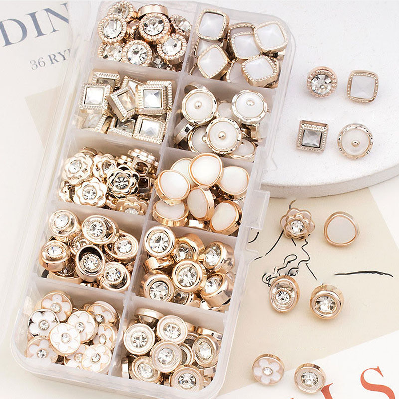 코히모 고급 단추 의류 부자재 10종 x 100p 세트 4W495 10,550원