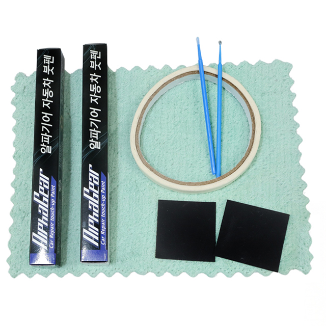 알파기어 르노삼성 붓펜, 사포 2p, 타올, 미세붓펜 2p, 마스킹테이프, QXD 클라우드펄, 1개 18,500원