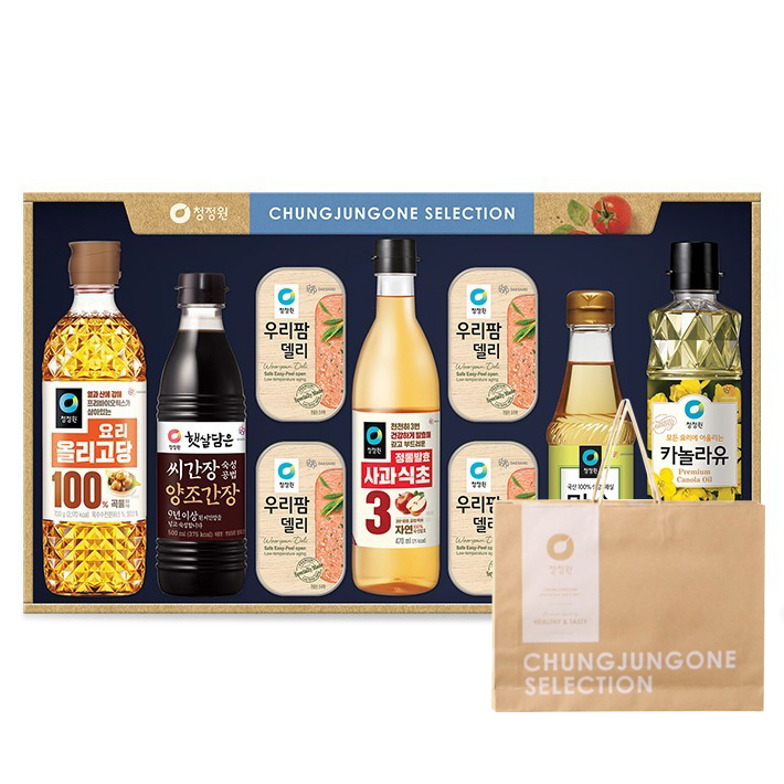 청정원 행복 셀렉션호 세트 + 쇼핑백 34,730원