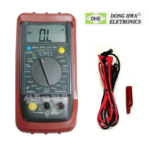 동화 멀티미터기 자동차 차량 엔진테스터 DHE-1090 국산 45,510원