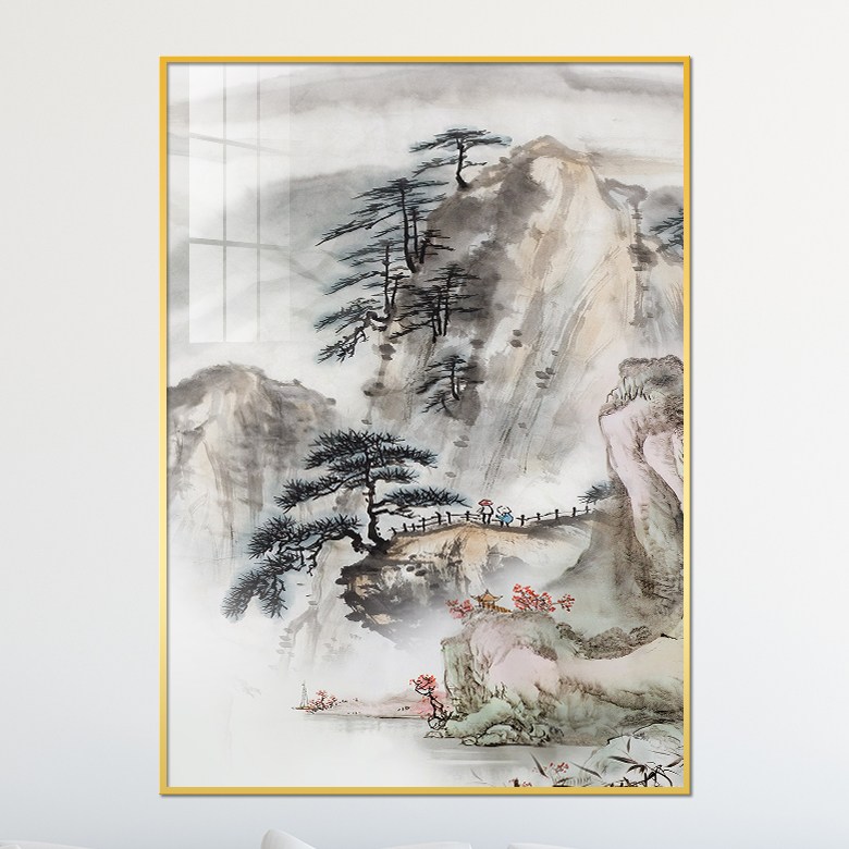 아트블루 산수화 동양화 거실 침실 인테리어 액자 집들이 개업선물, [5] 산수화_아름다운강산 29,900원