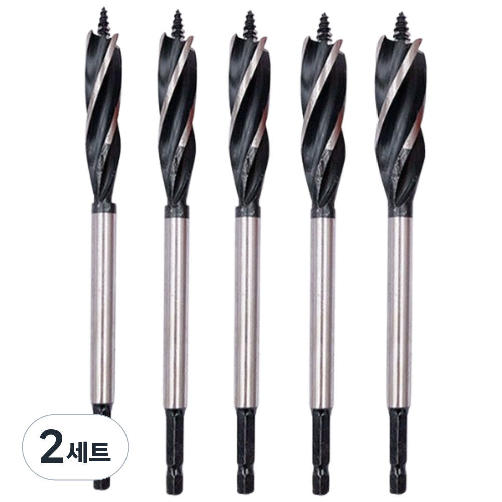 공구PXJ 목공 비트 기리 5종세트 10mm 12mm 14mm 16mm 18mm, 2세트 33,830원