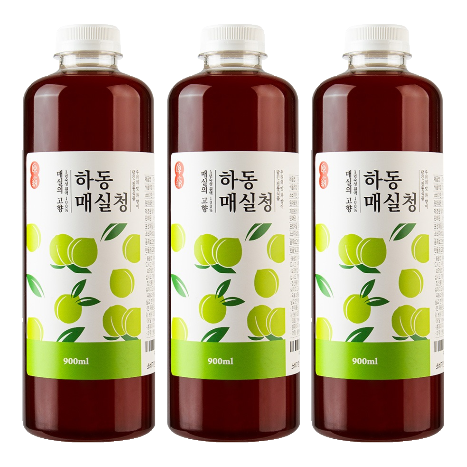 하동 매실청, 900ml, 3개 33,900원