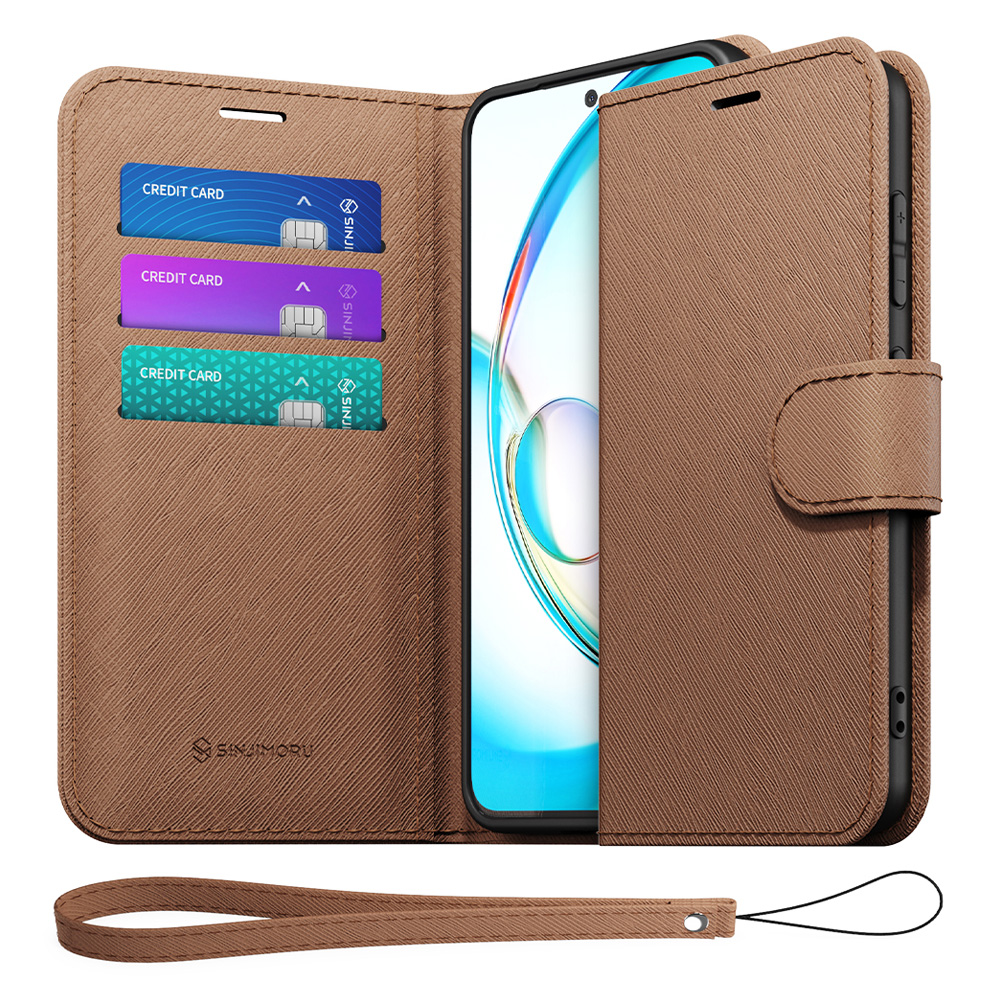 신지모루 마그네틱 가죽지갑  다이어리 휴대폰 케이스 + 핸드 스트랩 세트 9,930원