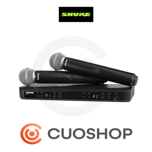 SHURE BLX288/PG58 슈어 BLX 2채널 핸드헬드 무선 마이크 세트 1,070,000원