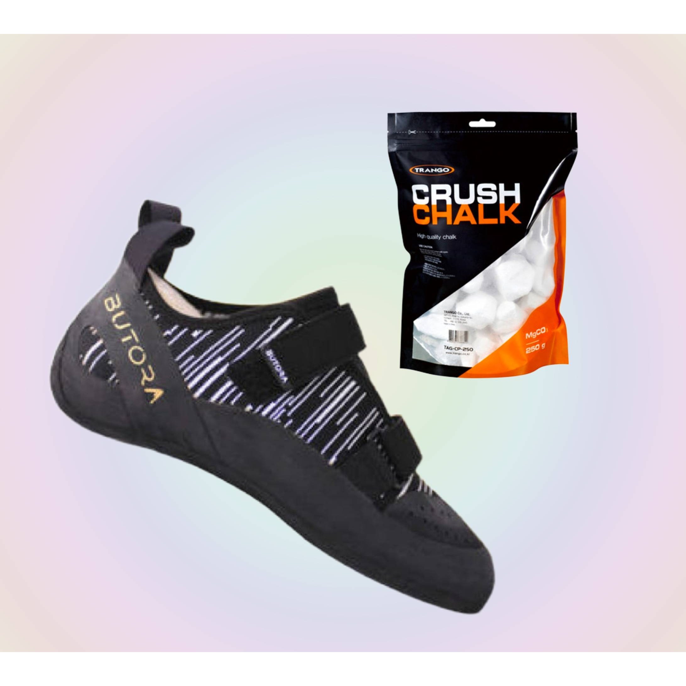 부토라 뉴코멧 암벽화+쵸크 세트 / 뉴코멧 블랙 / 트랑고 크러쉬 초크 250g 86,700원