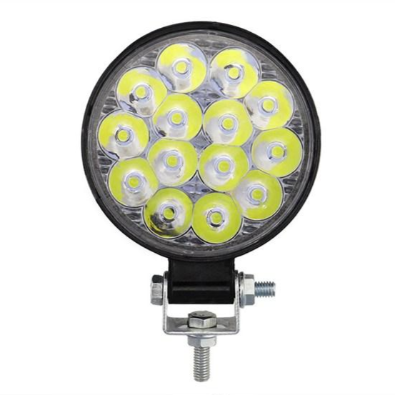 가민 24V LED써치라이트 후진등 해루질 서치라이트 화물차 작업등 집어등 차폭등 사이드램프, 1개, 14LED 42W원형 11,000원