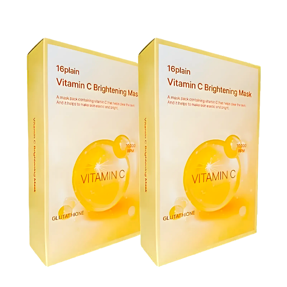 코랜스 플레인 비타민C 브라이트닝 Vitamin C Brightenining Mask Pack 마스크팩 20매, 2개, 10개입 15,720원