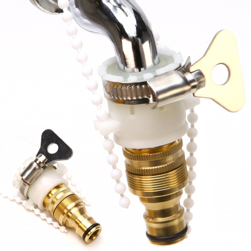 좋은리빙 수도꼭지 연결 고리 만능 황동 물호스 커넥터 doh13 5,800원