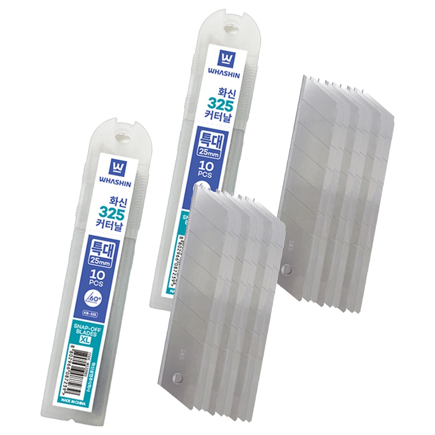 화신 325 고탄소강 특대 커터날 25mm, 20개 7,260원