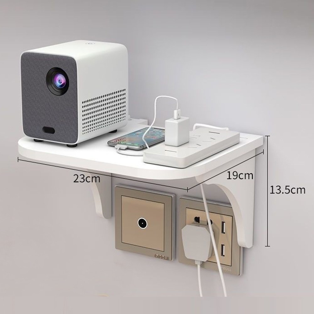 디모어 공간활용 콘센트 수납정리 멀티 선반 8,900원