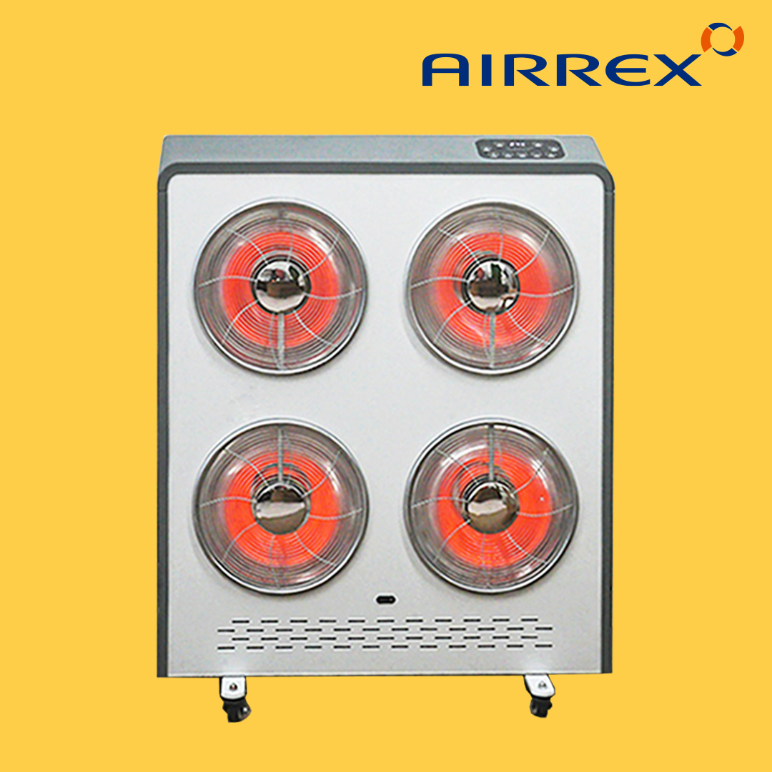 헵시바 에어렉스 4구 전기히터 하이라이트 난방기 스토브 온풍기 업소용 전기난로 사무실 식당 카페 교회 사찰 전기난로 448,000원