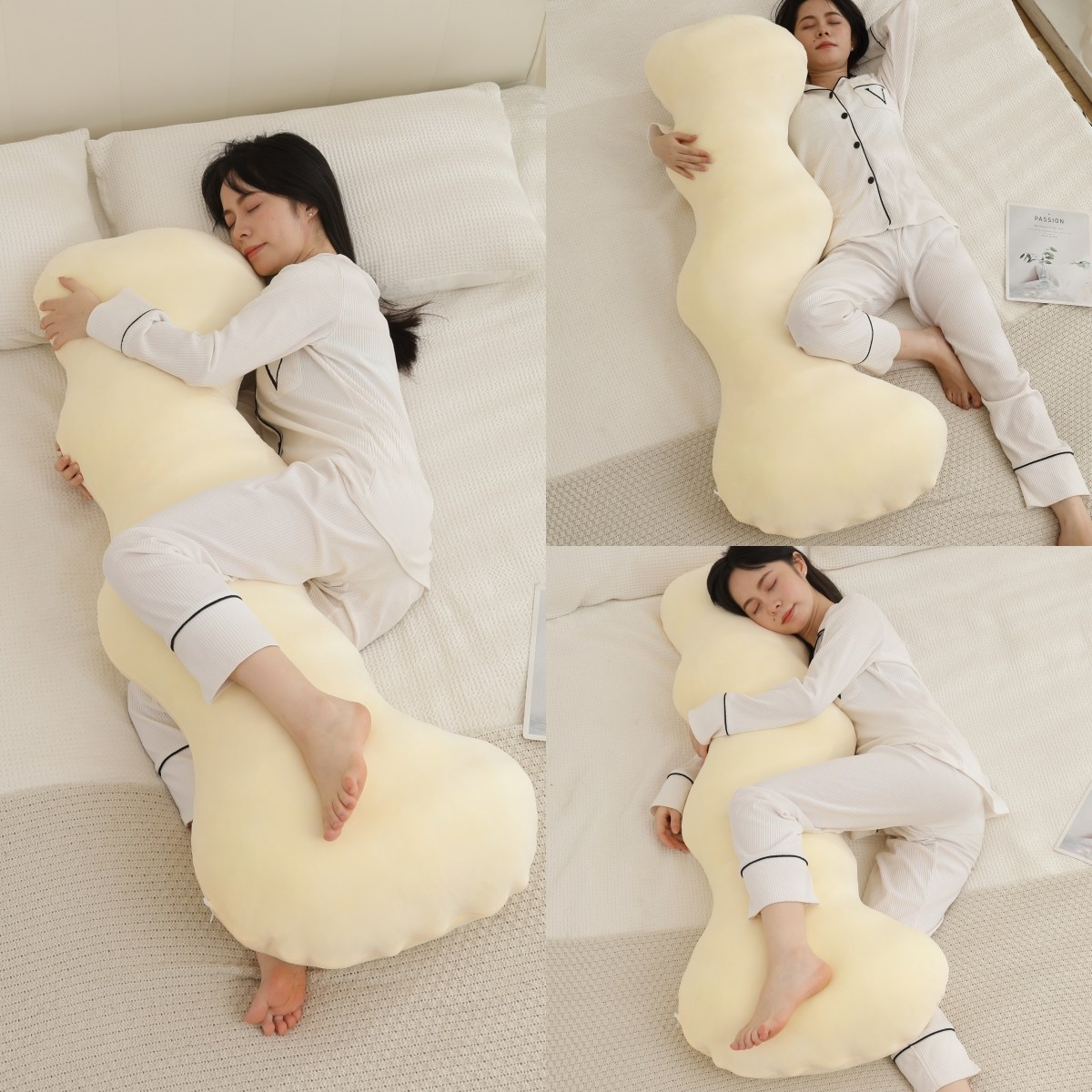 사계절용 솜포함 바디필로우 긴베개 안고자는 베개 대형 롱쿠션 34,220원