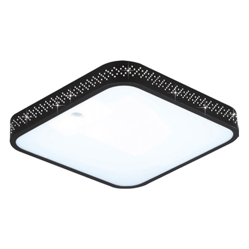 가온엘이디 마름모 LED 센서등 15W, 블랙+주광색, 1개 12,400원