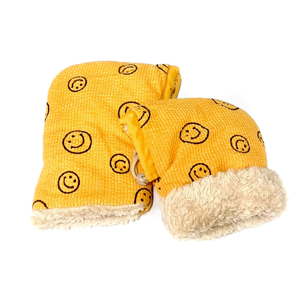 발통마켓 스마일 킥보드 핸드워머 자전거 겨울 핸드머프 핸들커버 마이크로킥보드, 1세트 9,800원