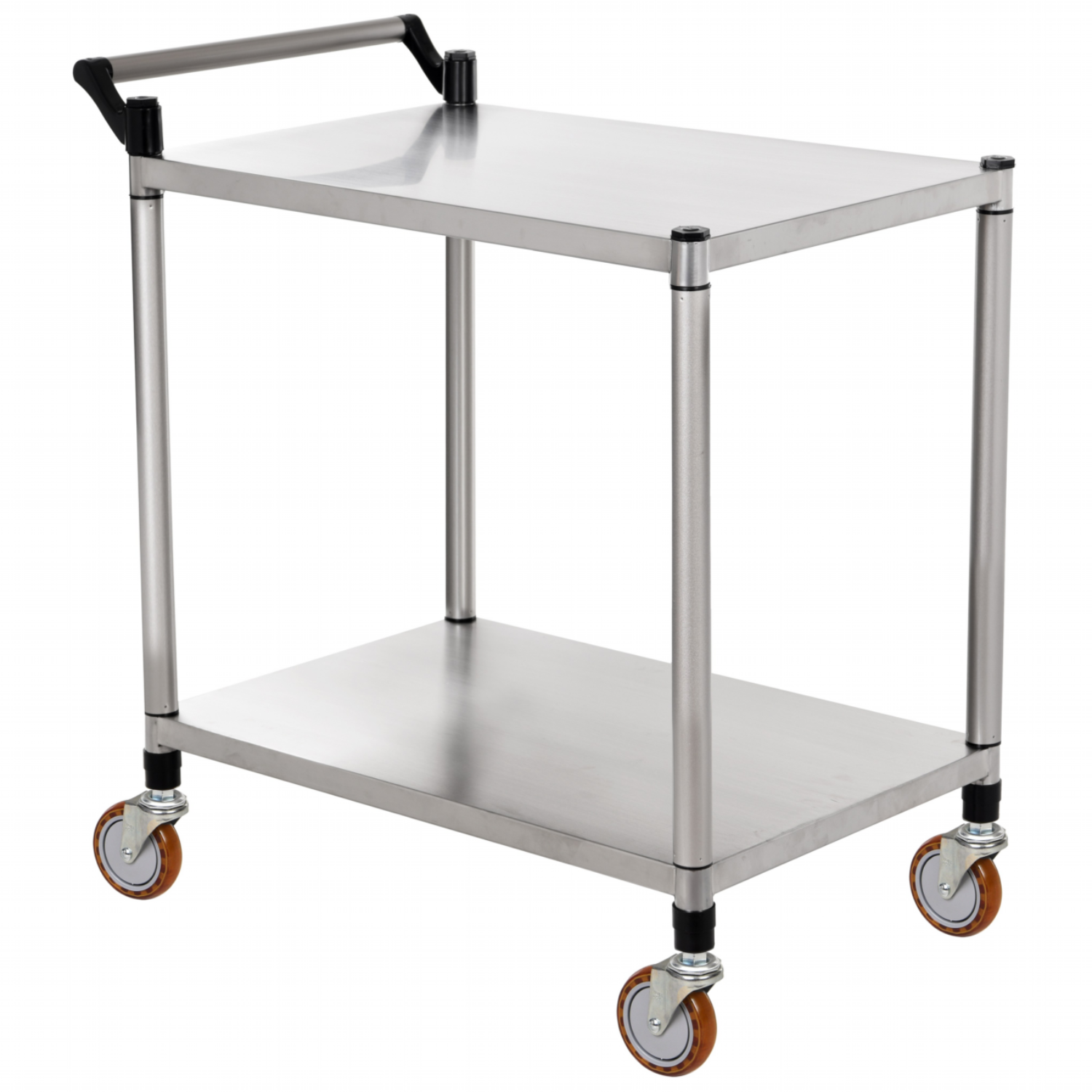 티렉스캐스터 2단 특대형 국산 SUS304 스텐 서빙카트 식당카트 운반카트 웨건 식당용 업소용 병원용 3분조립카트 168,000원