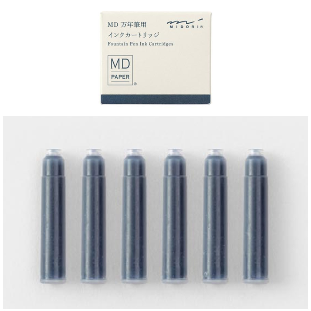 디자인필 미도리 MD 파운틴 펜 잉크 카트리지 6개입 13,200원