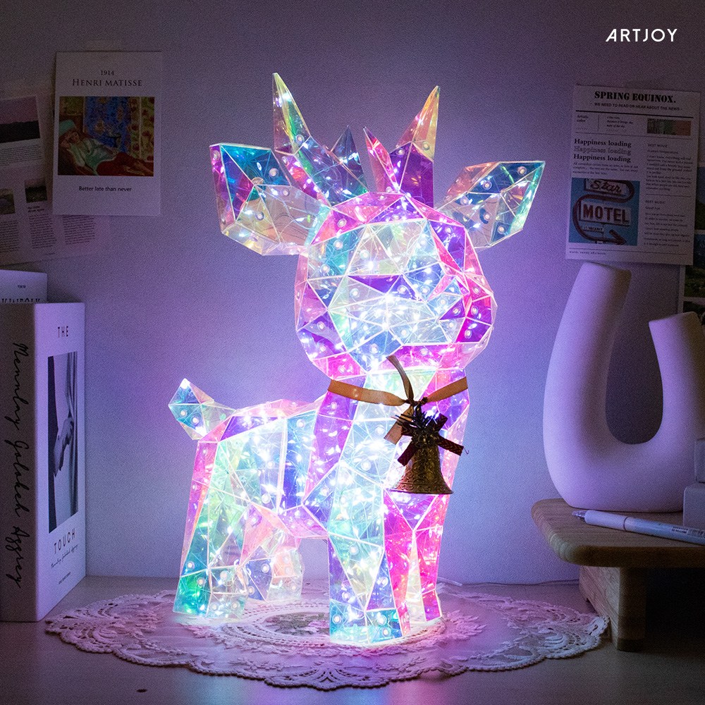 아트조이 LED 홀로그램 무드등 크리스마스 성탄절 장식 선물 루돌프 39,900원