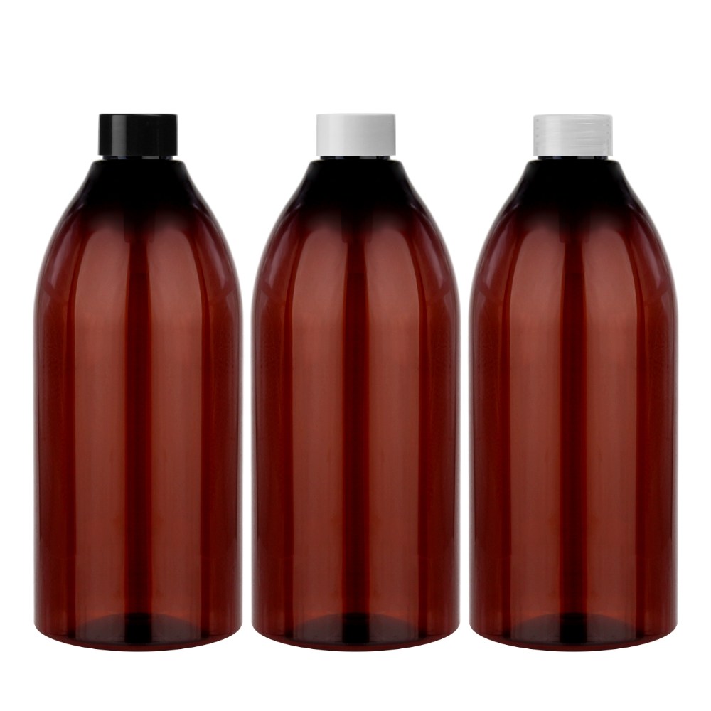 AP1000갈색 1000ml 낱개 일반단마개 더치커피 콜드브루 밀크티 페트병, 1개 1,630원