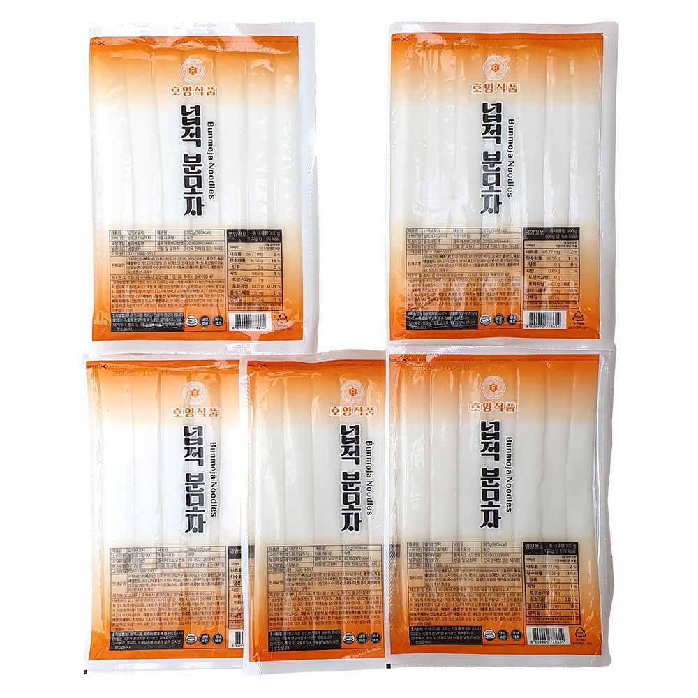 새마원 HACCP 국내생산 넙적 분모자 300g 당면 떡볶이, 5개, 300g 10,380원