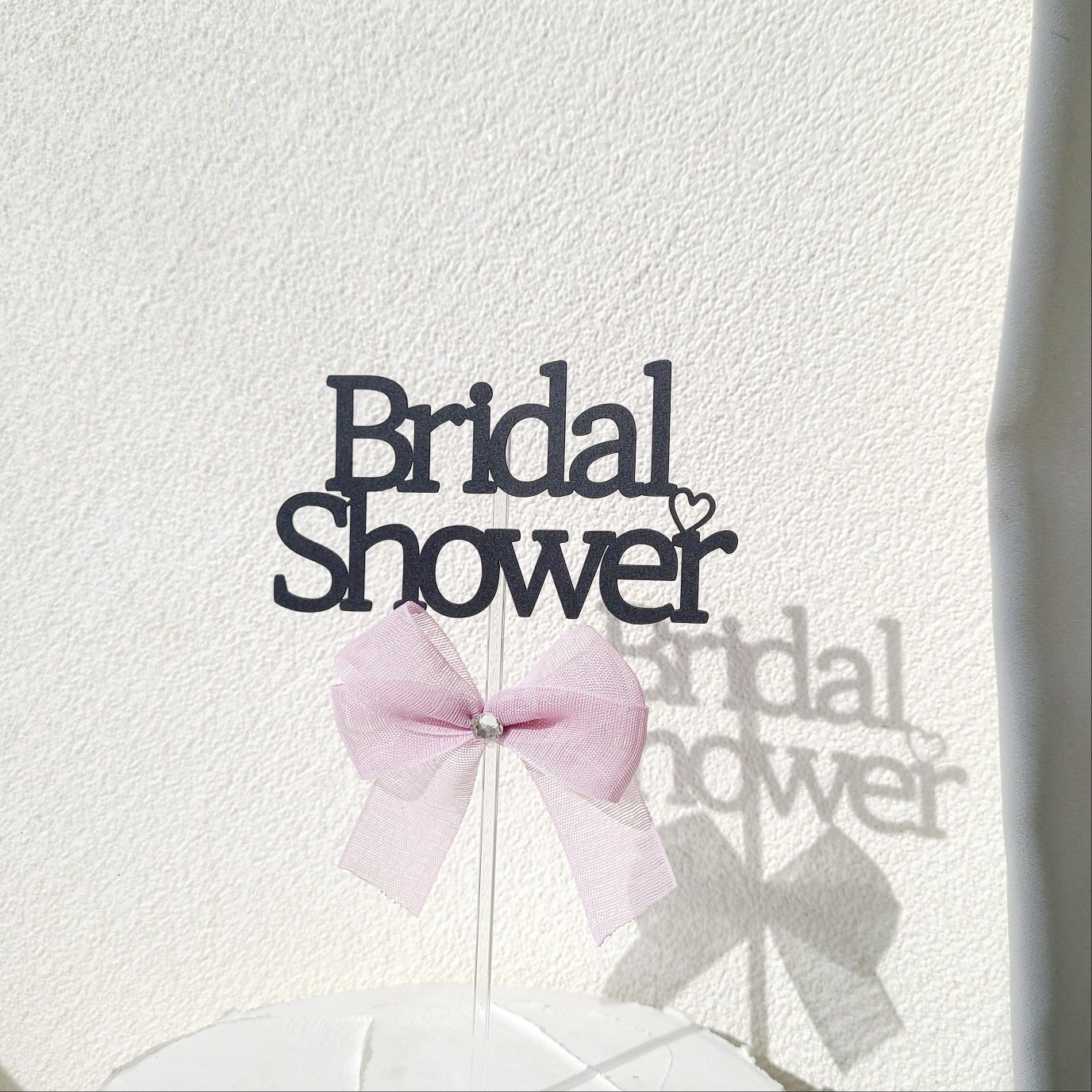 소소애 브라이덜 샤워 토퍼 친구 결혼 축하 기념일 리본 케이크 토퍼 10,800원