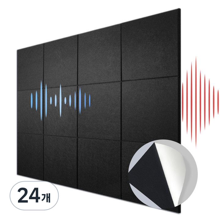 Anystar접착형 방음재 방음판 흡음재 소음방지 방음판 38,900원