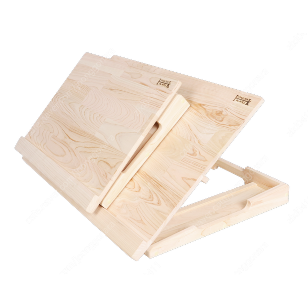 한국필라테스 각도조절 독서대 보조책상 600 편백나무 소나무 오크 필기 큰독서대 69,500원