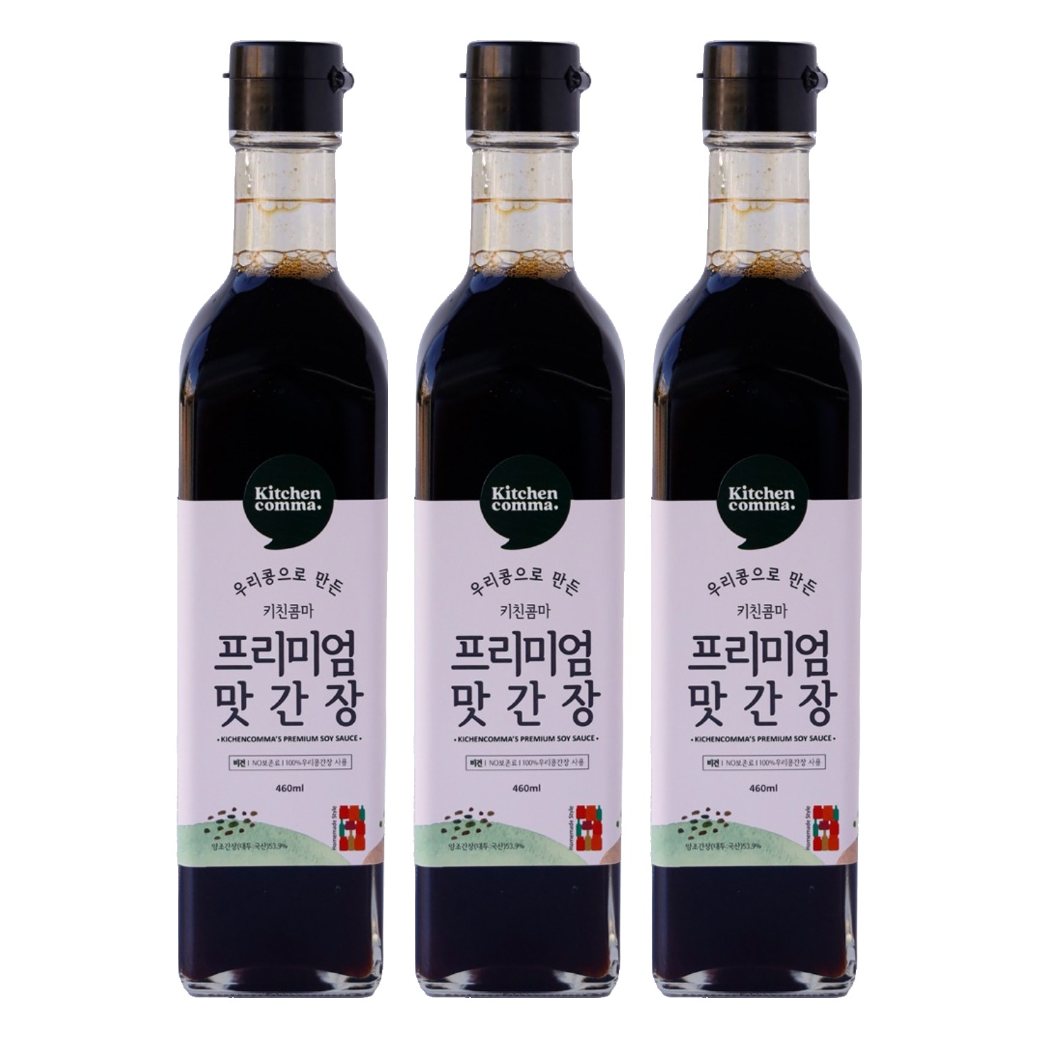 키친콤마 우리콩으로 만든 키친콤마 프리미엄 맛간장 47,700원